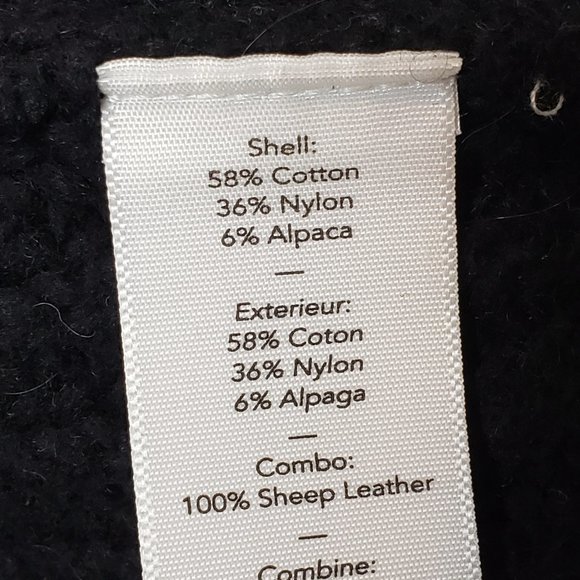 Elizabeth and James Color Block Fringe Sweater Poncho - Picture 8 of 8